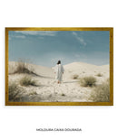 Quadro Decorativo: Jesus no Deserto | Alta Resolução Decore Paz 4K 🙏🏼🏜️