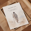 Kit 3 Quadros Decorativos : Trilogia de Inspiração | Sl 23:4, Sl 91:2 e Jr 29:11 Decore Paz