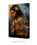 Quadro milagres e toda jornada de jesus 