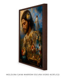 Quadro Decorativo Cristão: A Jornada de Jesus | Arte Cristã, alta resolução 4K - Autoria Própria 🕊️🌊⛰️🙏🏼