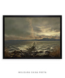 Mar Vermelho dividido: um passo de fé cria caminho no mar 🗺️🗾| Quadro Decorativo Representando a Bíblia - Decore PAZ Decore Paz