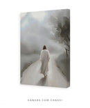 Quadro Minimalista: Caminhando com Jesus | Arte Cristã, alta resolução 4K - Autoria Própria 🙏🏼✨