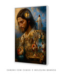 Quadro Decorativo Cristão: A Jornada de Jesus | Arte Cristã, alta resolução 4K - Autoria Própria 🕊️🌊⛰️🙏🏼