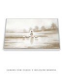 Quadro Cristão: Jesus, o Pastor de Luz | Obra Espiritual Decorativa - Arte 4K Decore PAZ 🐑🕊️