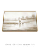 Quadro Cristão: Jesus, o Pastor de Luz | Obra Espiritual Decorativa - Arte 4K Decore PAZ 🐑🕊️