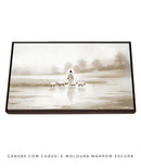 Quadro Cristão: Jesus, o Pastor de Luz | Obra Espiritual Decorativa - Arte 4K Decore PAZ 🐑🕊️