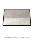 Jesus Restaurando o Cordeiro | Quadro Cristão Minimalista tons terrosos - Decore PAZ 🐑