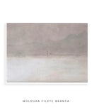 Jesus Restaurando o Cordeiro | Quadro Cristão Minimalista tons terrosos - Decore PAZ 🐑