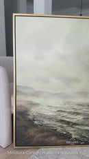 Quadro Decorativo: Jesus Caminhando Sobre as Águas | Alta resolução 4K 🌊⛰️