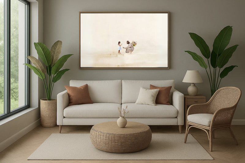 quadro feminino cristao